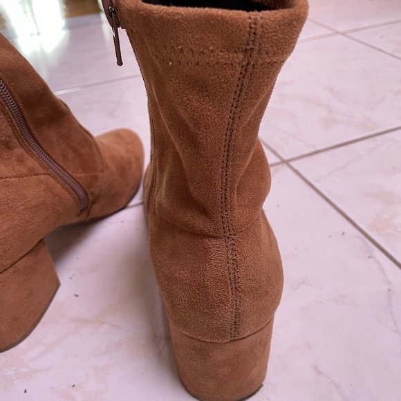 Tan Booties - Picture 8 of 8